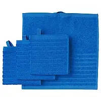 Рушник синій 30х30 см. VAGSJON (805.762.63) IKEA