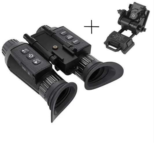 Бінокль нічного бачення NV8300 Super Light 4K HD 36MP 3D (до 500м) + кріплення Wilcox L4G24 (метал)