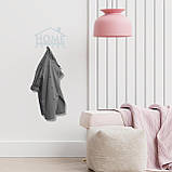 Ключниця настінна металічна 24*15см на 6 гачків Home, фото 4
