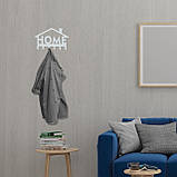Ключниця настінна металічна 24*15см на 6 гачків Home, фото 5