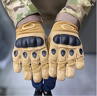 Перчатки тактические пальцевые, Койот раз M Перчатки полнопалые закрытые штурмовые армейские замша ARG