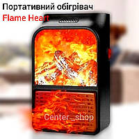 Обогреватель Flame Heater портативный экономичный обогреватель от розетки с пультом