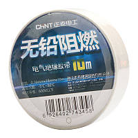 Изолента CHNT 0,16мм*18мм*20м (белая), 600v, temp: -5°С/+ 80°С, 10 шт. в уп. цена за упак. p
