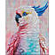 Антистрес алмазна мозаїка Ідейка Какаду 40х50 см Різнобарвна Art33538, фото 2
