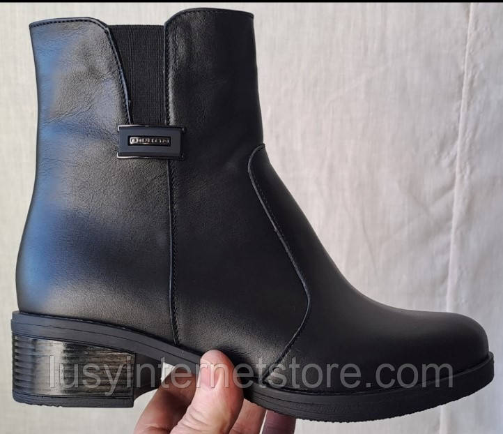 Черевики шкіряні жіночі демісезонні від виробника модель БМ24-2123, фото 1