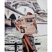 Антистресс картина по номерам Оптіфрост На берегу Сены 40 х 50 см Разноцвет Art40649