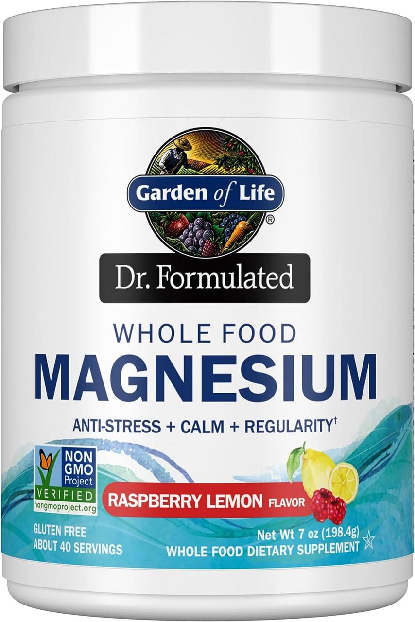 Garden of Life Dr. Formulated Whole Food Magnesium Powder 198.4 gr, фото 1