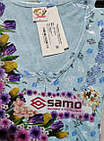 Сорочка нічна жіноча "Samo" Узбекістан батал, фото 3