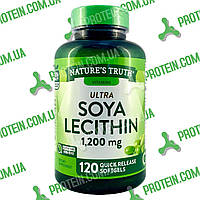 Соєвий Лецитин Nature`s Truth Ultra Soya Lecithin 1200 мг 120 капс