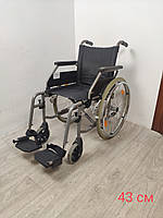 Cкладная инвалидная коляска 43 см Bischoff S-Eco 2 б/у