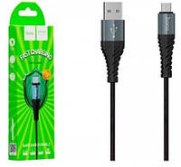 Кабель HOCO Cool Data Cable X38 Micro-USB (v8) 1 м, для зарядки устройств 7084