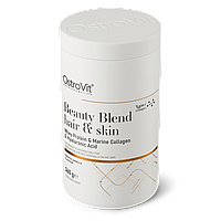 Вітаміни Beauty Blend Hair & Skin OstroVit 360 г Ваніль, фото 3