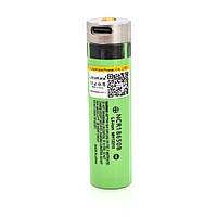 Акумулятор 18650 Li-Ion LiitoKala Lii-34B-USB, 3400mAh, Type-C, 3.7V (2.75-4.2V), Green, PVC BOX p