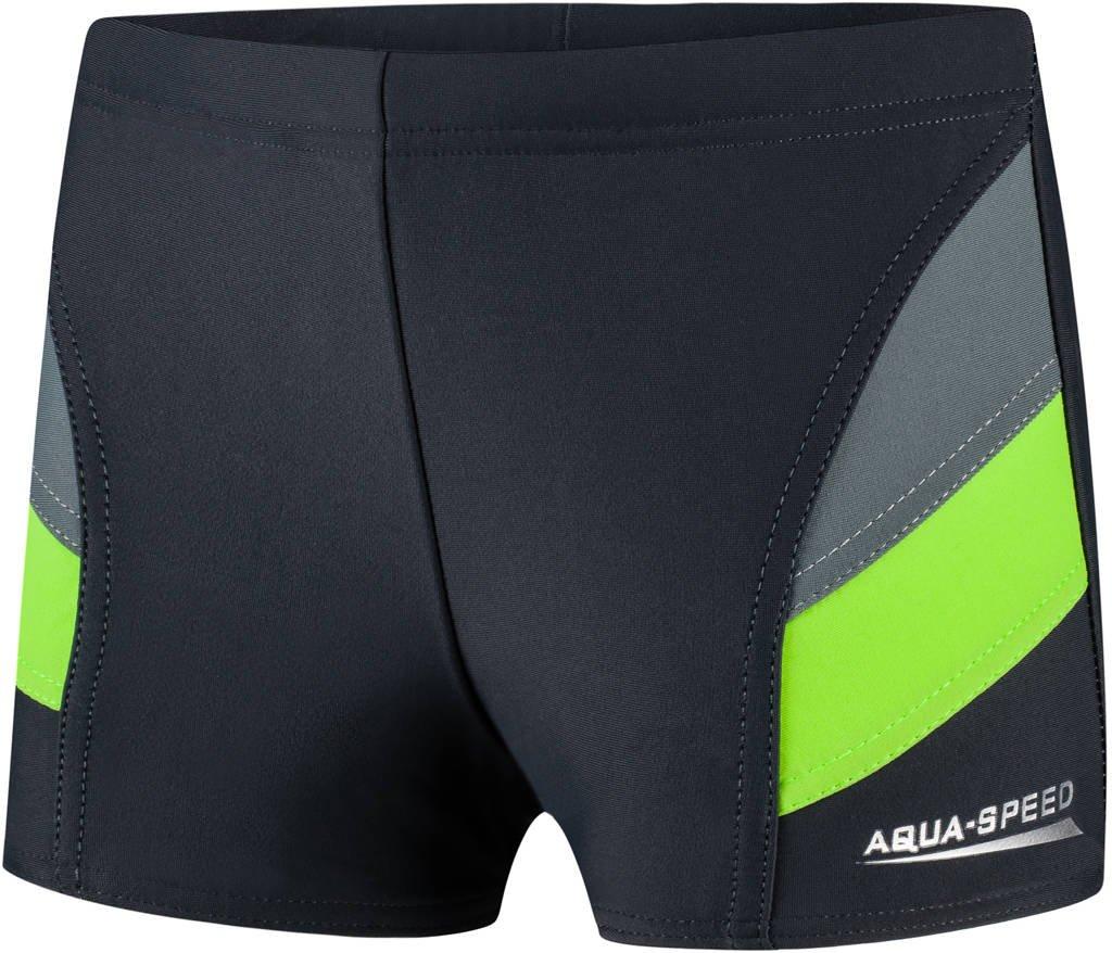 Плавки-боксери для хлопців Aqua Speed ​​ANDY 5601 чорний, сірий, зелений дит 128см