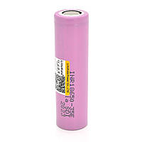 Акумулятор 18650 Li-Ion LiitoKala Lii-35E, 3500mAh (3350-3500mAh), 3.7V (2.5-4.2V), Pink, PVC BOX Q2, ціна за 1 шт p