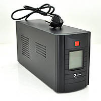 ИБП Ritar RTM1500 (900W) Proxima-D, LCD, AVR, 3st, 3xSCHUKO socket, 2x12V9Ah, metal Case (350х120х190)- Q2 p