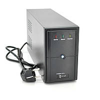 ИБП Ritar E-RTM650L-U (390W) ELF-L, LED, AVR, 2st, USB, 2xSCHUKO socket, 1x12V7Ah, metal Case Q4