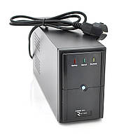 ИБП Ritar E-RTM850 (510W) ELF-L, LED, AVR, 2st, 2xSCHUKO socket, 1x12V9Ah, metal Case Q4 (370*130*210) 5,8кг