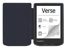 Чехол обложка чохол обкладинка PocketBook 629 Verse автосон червоний, фото 3