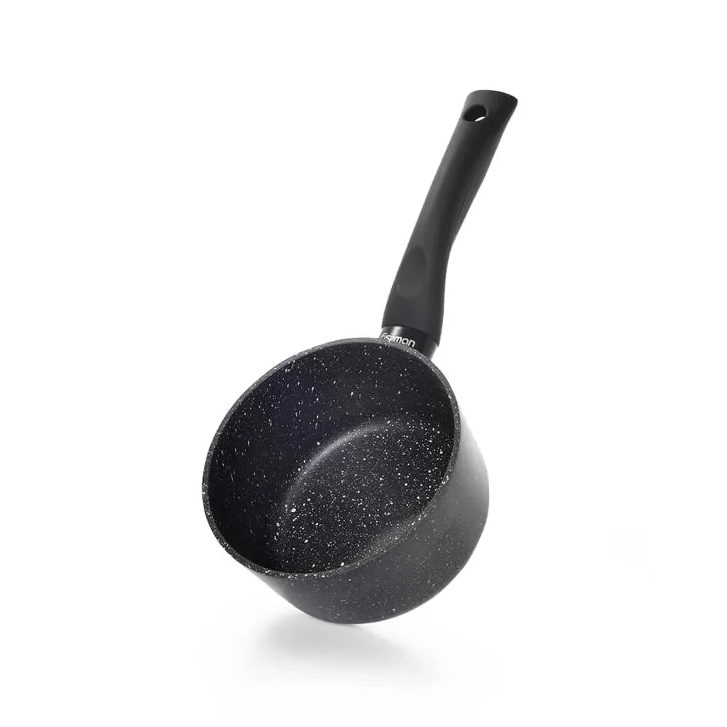 Ківш кухонний "Fiore" 14х7 см/1 л алюмінієвий з антипригарним покриттям Marble Fissman