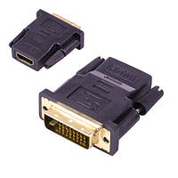 DVI 24+5 - HDMI адаптер переходник, позолоченный h