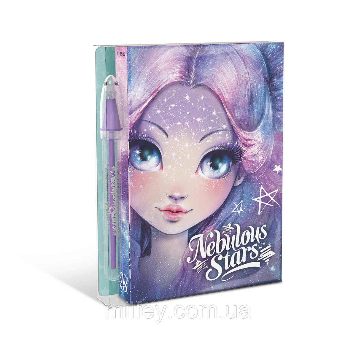 Бокнот Бажань Nebulous Stars Космічний стиль (4 види в асорт.), фото 1