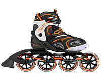 Роликовые коньки Nils Extreme NA1060S Size 39 Black/Orange ролики для активного отдыха B_02125