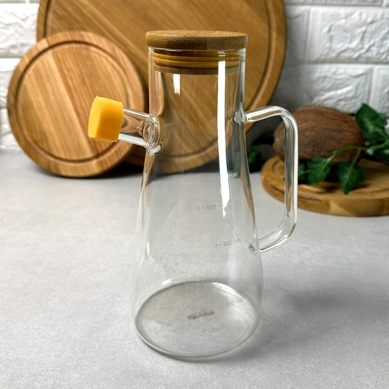 Скляний глечик з носиком для масла 650 мл ARDESTO