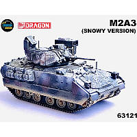 Масштабная модель Veyron 1/72 American M2A3 Bradley Infantry Fighting Vehicle Snow Painted Version