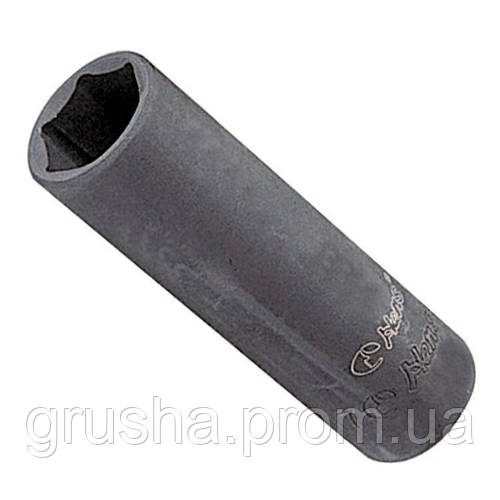 Головка торцевая глубокая ударная 1/2"DR, 19мм (тонкая стенка) HANS ...