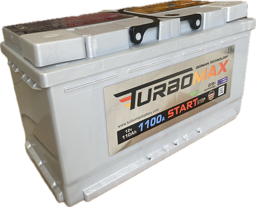 Акумулятор автомобільний TURBOMAX EFB 110 Ah (R+) (1100A) L5