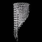 Кришталеве бра на 2 лампи E27 колір каркасу білий з хром патиною PM-P5-B1244/2W/WT+CH, фото 2