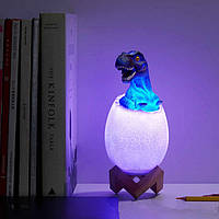 3D Лампа Динозавра h