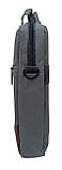 Сумка для ноутбука 15.6 дюймів 9013-G, сіра #, фото 5
