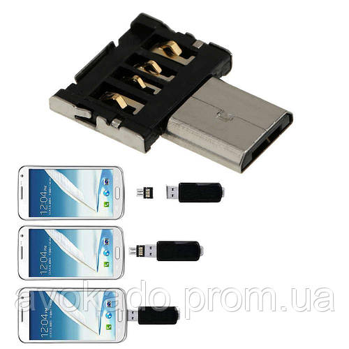 OTG переходник адаптер USB мама - MicroUSB папа для Android o (ID ...