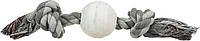 Игрушка для собак Trixie Канат плетёный с мячом 36 см, d=7 см (текстиль) p