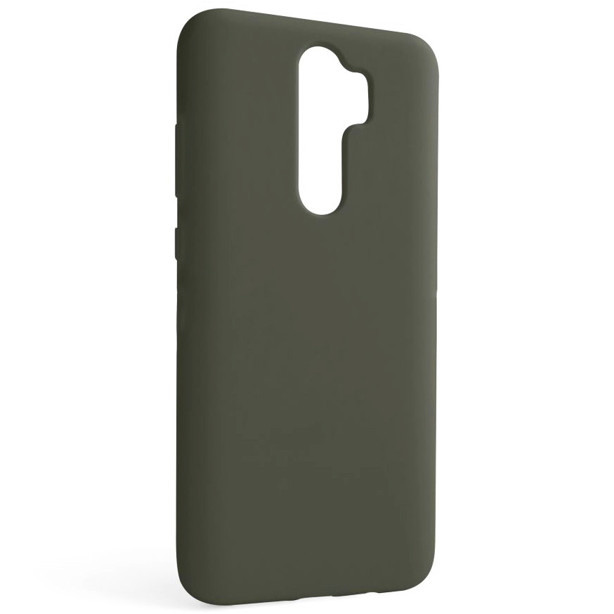 Чохол Full Silicone Case для Xiaomi Redmi Note 8 Pro Dark Olive, фото 1