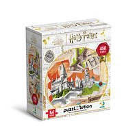 200503 Пазл Hard-M «Harry Potter. Школа Гоґвортс та поле для Квідичу», 450 елементів [tsi234442-TCI]