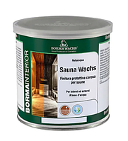 Воск для защиты саун Borma Wachs NATURAQUA SAUNA-WACHS, 2,5 л