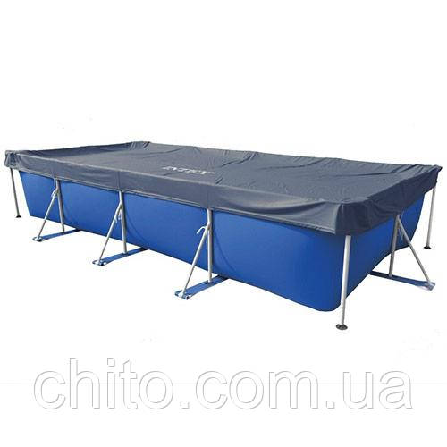 Тент чохол для каркасного прямокутного басейну 450-220 см Intex 28039