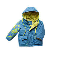 Куртка для хлопчиків ТМ Модний карапуз - блакитний, 92 см (2 роки)