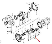 14550896 2 планетарна передача Volvo EC240BLC