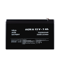 Аккумулятор для сигнализации AGM А 12V - 7 Ah p