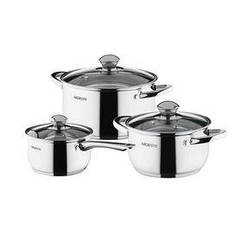 Набір посуду Ardesto Gemini Gourmet Varese, 6 предметів, неіржавка сталь (AR1906PS)