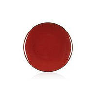 Тарелка десертная Ardesto Bagheria Sangria, 19см, керамика, бордовый (AR2919R)