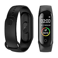 Фитнес-часы Smart Watch М4-A Fitness band, черный