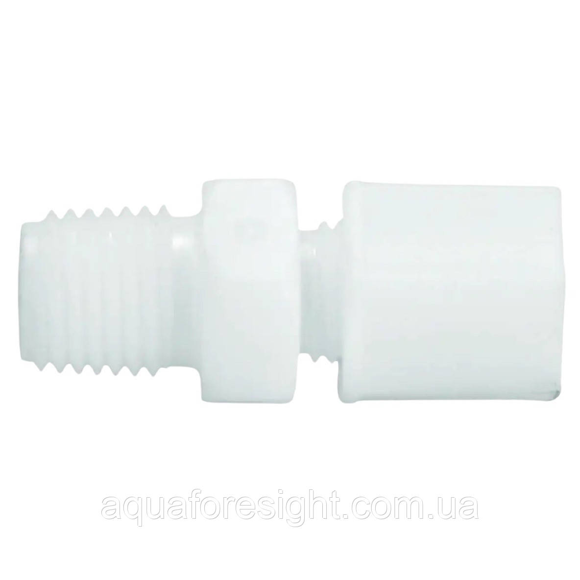 Фітинг прямий 1/4 зовнішня різьба — 1/4 трубка JACO, фото 1