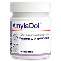 Dolfos (Долфос) AmylaDol добавка для улучшения пищеварения собак и кошек - 30 табл.