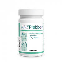Dolfos (Дольфос) DolVit Probiotic добавка для здоров'я ШКТ собак та котів - 60 табл.