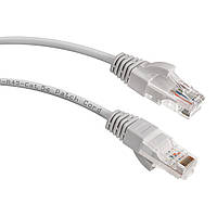 Патч-корд EUROSAT 1 м сірий